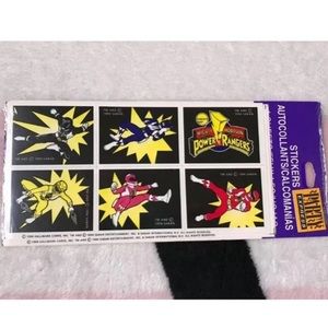 Vintage Hallmark 1994 Power Rangers Stickers